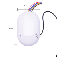 Controlador de Persiana Enrollable YET863WTR Wi-Fi TUYA APP 100V-240V para Motor Tubular, Controlador Wifi, Controlador TUYA