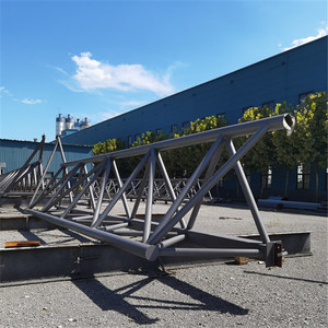 steel pipe tube truss structure space