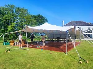 Tentes à auvent flexibles de 15x12m tente extensible extérieure pour les événements de <span class=keywords><strong>camping</strong></span> - Product Image 3