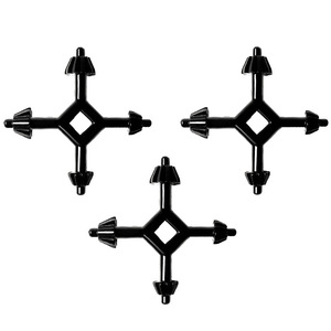 Dr. Clé de mandrin géante 4 en 1, alliage, finition noire, tige ronde, pour accessoire d'outil de perçage électrique - Product Image 2