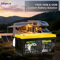 Batterie LiFePO4 48V 100AH 5KW Grade A 6000 Cycles, Batterie Lithium RV à Décharge Profonde, Bluetooth, Terminal M8, CE RoHS IP67, OEM ODM