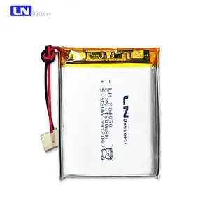 Công suất cao tùy chỉnh OEM ln704050 1600mAh 3.7V Pin Lithium nhà máy