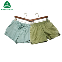 Pantalons courts décontractés d'été grande taille haut de gamme pour femmes, vêtements d'occasion du Pakistan Ukay, commande minimum 45 kg