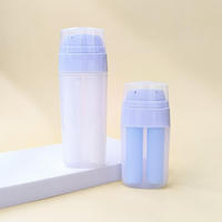 Bouteille d'essence bleue 40ml 80ml, crème isolante, fond de teint liquide, flacon d'essence rechargeable, bouteilles en plastique portables pour essence aromatique