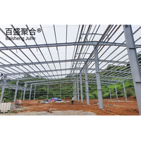 Entrepôt logistique préfabriqué en structure métallique, atelier, bâtiment industriel, bâtiment commercial, entrepôt en structure métallique