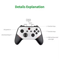 Manette de jeu M88 PS2 sans fil 2,4 GHz, carte TF 128 Go, plus de 20000 jeux, console de jeu rétro familiale classique pour TV, 2 Go de RAM, double cœur