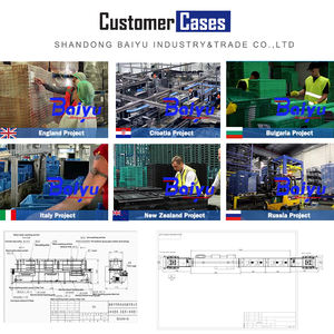 Baiyu ถังพาเลทพลาสติกเครื่องซักผ้าเครื่องซักผ้าสําหรับถาดและเครื่องซักผ้าพาเลทสําหรับถาดพลาสติก - Product Image 2