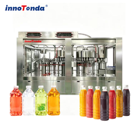 Llenadora de Botellas PET de Alta Precisión, Monobloque Independiente Especialmente Diseñada para Llenado de Jugos con Partículas de Fruta Suspendidas
