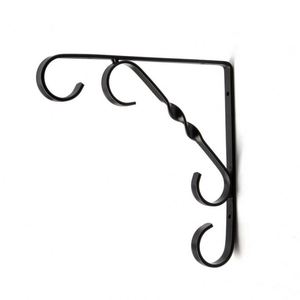 Wholesale New Arrival RheTech Metal Triangle <b>Floating</b> Shelf Brackets <b>Wall</b>-Mounted Load Bearing 75lbs Capacity Black/White Powder - Product Image 6