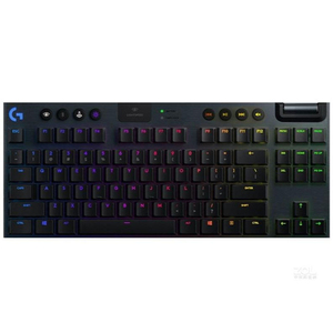 Teclado Mecánico Logitech G913 TKL Tenkeyless de 87 Teclas, Perfil Bajo, Interruptor <span class=keywords><strong>GL</strong></span>, LIGHTSYNC RGB, Parte Superior de Aluminio, 2.4GHz para Esports - Product Image 1