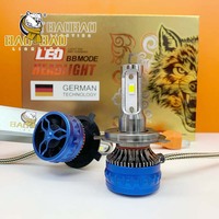 BB1688 Auto-LED-Scheinwerfer H11 9005 9006 H1 H3 H4 Weiß Dauerlicht Klarer Strahl Halogen-Ersatz für Limousine SUV LKW Van Großbestellung