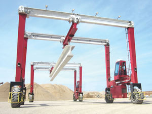 الشركات المصنعة الإطارات المطاطية 5-60 طن تصنيف قدرة التحميل 10 متر ماكس رفع ارتفاع والعتاد تحمل - Product Image 5