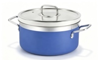 Plat de service rond coloré à trois couches en acier avec plaque en céramique pour cuisinière à induction, lampe chauffante, buffet et restauration