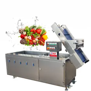 Foshan IKE Automatic Fruit and Vegetable Washing Machine Fruit Washer Provided Hand-wash Free Fruit 1 Unit 380V Warranty 2 years