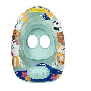 Anillo de natación inflable para bebé Tanyozhe, diseño de dibujos animados de 60x45cm para uso en piscinas infantiles - Product Image 4