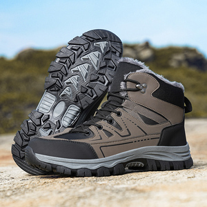 Botas de Senderismo para Hombre, Talla Grande, Calzado Deportivo Casual para Exteriores, Impermeables y Cálidas, Cómodas para Deportes de Invierno - Product Image 1
