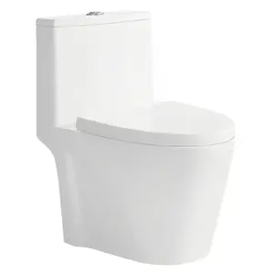 Medyag 2024 vendita calda sanitari in ceramica Wc bagno tazza da bagno di marca doppio sciacquone pavimento montato un pezzo