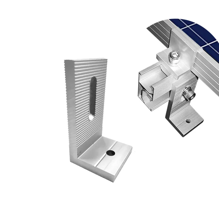 CORIGY Aluminium Solar L Fuß Solar Montages ystem für Metall Blechdach L Füße