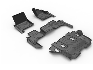 Autobo ------ Alfombrillas de TPE para 2021-2025 Toyota Land Cruiser 300 Series <span class=keywords><strong>7</strong></span> <span class=keywords><strong>plazas</strong></span> RHD (modelos en el extranjero) - Product Image 2