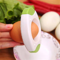 2024 Offre Spéciale oeuf topper trancheuse cutter cuisine outil métal oeuf ciseaux oeuf bouilli coquille ouvre