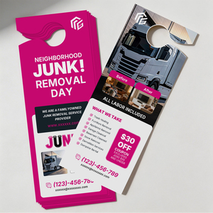 Promotion exceptionnelle : Dépliants publicitaires immobiliers personnalisés économiques, affiches d'hôtel en papier de qualité et dépliants à suspendre <span class=keywords><strong>sur</strong></span> poignée de <span class=keywords><strong>porte</strong></span> - Product Image 6