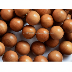 8mm Carved Eco-Friendly Aromatic Sandalwood <b>Beads</b> Sweet Woody Fragrance for Mala Jewelry <b>Loose</b> <b>Beads</b> for Handmade Spiritual - Product Image 1