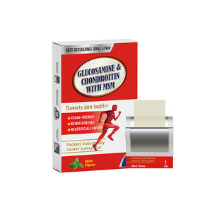 Bandes Orales Premium de Glucosamine, Chondroïtine et MSM avec Extraits Végétaux pour le Confort Articulaire et la Mobilité – Complément Alimentaire - Product Image 1