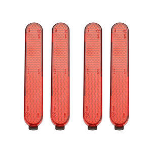 4 Piezas de <span class=keywords><strong>Pegatinas</strong></span> Protectoras Reflectantes para Cubierta de Rueda de Scooter <span class=keywords><strong>Xiaomi</strong></span> M365 PRO/PRO 2/<span class=keywords><strong>1S</strong></span> /Essential, Rueda Trasera - Product Image 6