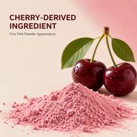 Private Label Kersenpoeder Kersenextract Vitamine C Roze Natuurlijk Concentraat Kersenextractpoeder Kersenpoeder