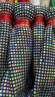 Tissu Brocart Tricoté à Paillettes Résistant à l'Abrasion pour Vêtements et Tenues de Danse – Approvisionnement Direct Usine