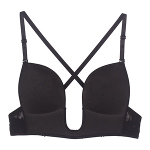 <span class=keywords><strong>Push</strong></span> <span class=keywords><strong>up</strong></span> cinturino trasparente a forma di U reggiseno senza schienale del corpo biancheria intima per le donne del partito - Product Image 3