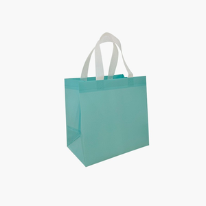 Sacs fourre-tout non tissés aspect tissé, marque Richer, prix usine, réutilisables, robustes, personnalisables avec logo d'entreprise, poignée Flexiloop - Product Image 1