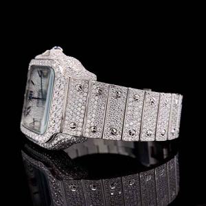 High Quality Diamond Men <b>Watch</b> with Chronograph Function Durable Steel Band for Office and Events Available For Sale - Product Image 3