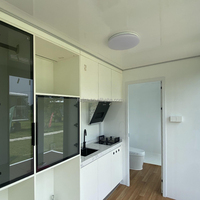 Fabriqué en Chine Apple Cabin Tiny Capsule House Maison modulaire futuriste en acier galvanisé Capsule Maison modulaire pour stand