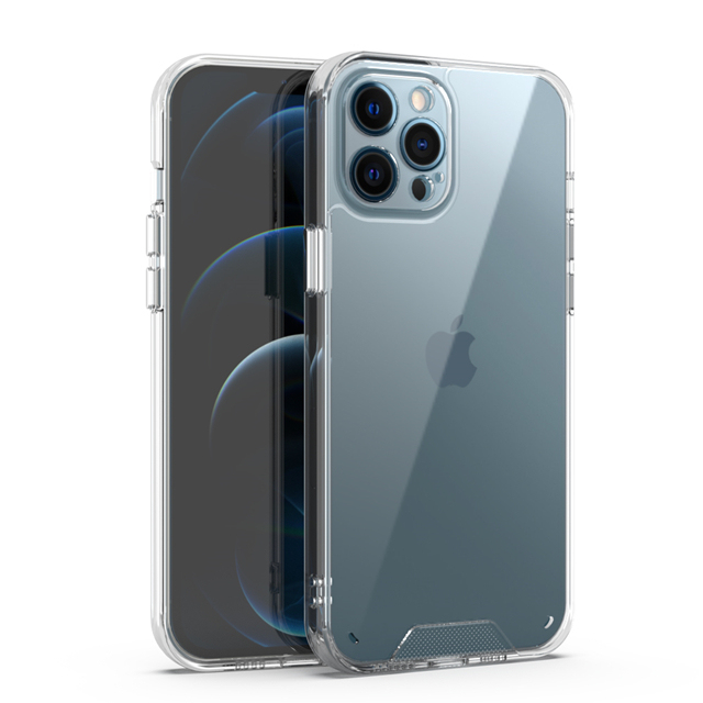For iPhone 12 Pro Max New High Protect Cell Phone Protection Case Clear