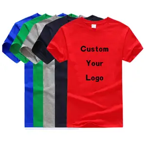 Offer Free Sample Men's T-shirt Blank T-shirt High Quality Printed T-shirt Brand Custom LOGO Manufacturers Wholesale Custom