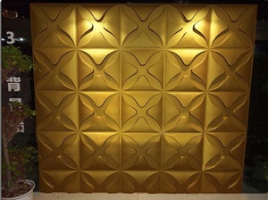 Tấm Tường Trang Trí Nội Thất Không Thấm Nước Nhân Tạo Tường Bảng Điều Khiển Trần 3d - Product Image 6