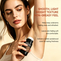 Déodorant stick rafraîchissant anti-transpirant longue durée aux herbes de santal, à l'huile de jojoba et au beurre de karité, unisexe