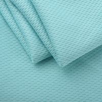 Tissu de maillot de sport à séchage rapide, tissu 100% polyester, tissu en maille tricotée pour vêtements de sport