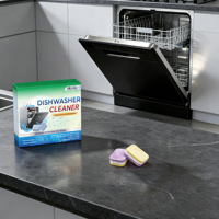 Tablettes nettoyantes pour lave-vaisselle OEM, capsules détartrantes pour un nettoyage en profondeur, éliminent le calcaire et les odeurs pour tous les lave-vaisselle