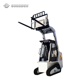 لودرات انزلاقية التوجيه من SUCCSUN مزودة بكابينة مع ملحقات متنوعة قابلة للتخصيص؛ لودرات انزلاقية التوجيه مجنزرة. - Product Image 6