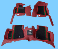 Tapis de sol de voiture personnalisés en cuir double couche antidérapant, vente directe d'usine, durables, pour KIA CERATO/SOUL/SELTOS/SPORTAGE/EV5