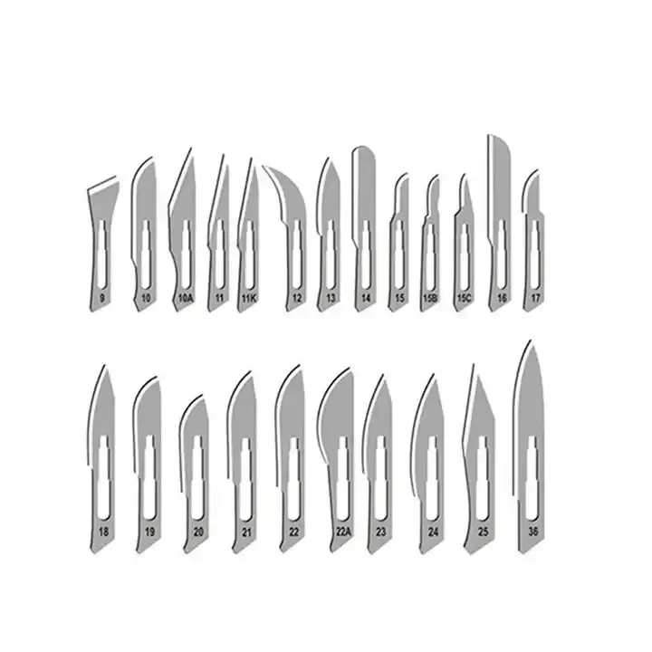 Stainless steel operation use hold the scalpel blade high quality low pice CE certification medical surgical knife