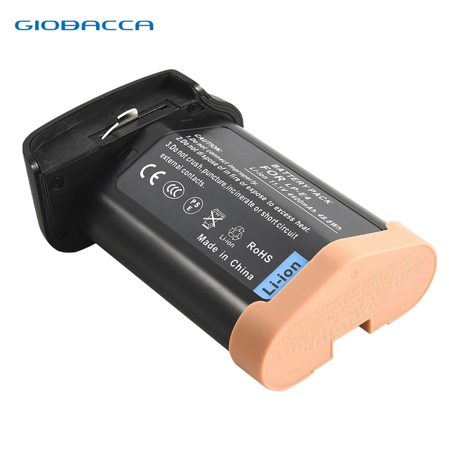 Lithium Semi-solid State Digital Camera Battery for EOS 1D Mark III EOS-1D Mark IV EOS 1Ds Mark III LP-E4N 11.1V 4400mAh