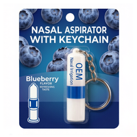 Dilatateur Nasal Spécial Contre la Somnolence au Volant, Dispositif Anti-Somnolence, Inhalateur Nasal Menthe Personnalisable