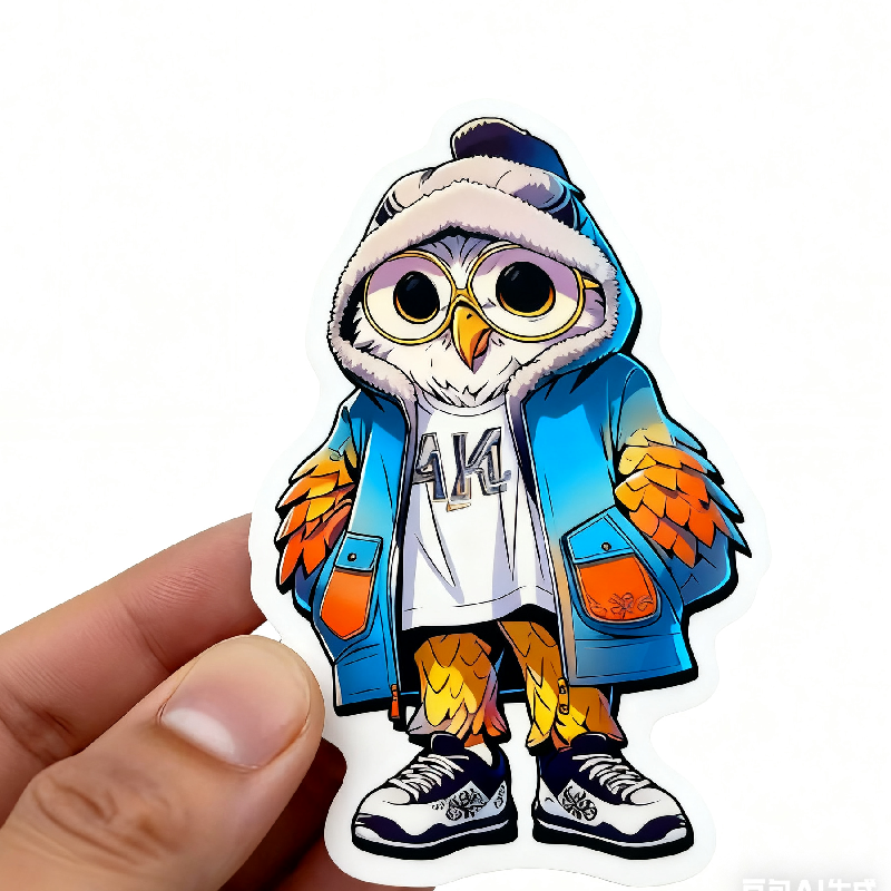 สติกเกอร์การ์ตูนที่กำหนดเอง