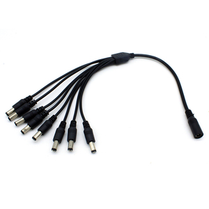 一至八根直流电源电缆1母8公40厘米长度直流分路器电缆 - Product Image 5