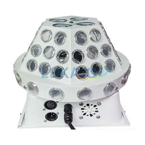 4x3W RGBW ध्वनि सक्रिय डीजे Gobo प्रभाव प्रोजेक्टर प्रकाश घूर्णन स्टेज प्रकाश जादू डिस्को गेंद का नेतृत्व किया - Product Image 2