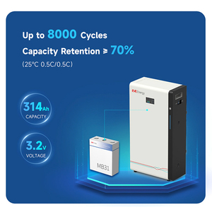 Système de stockage d'énergie domestique EVE 10 kWh 15 kWh, système de stockage de batterie au lithium 314 Ah mural solaire hors réseau - Product Image 2