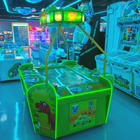 Machine de jeu vidéo d'arcade à monnayeur, jeu de rédemption de billets pour enfants, thème Île des Dinosaures en perdition, machine de divertissement
